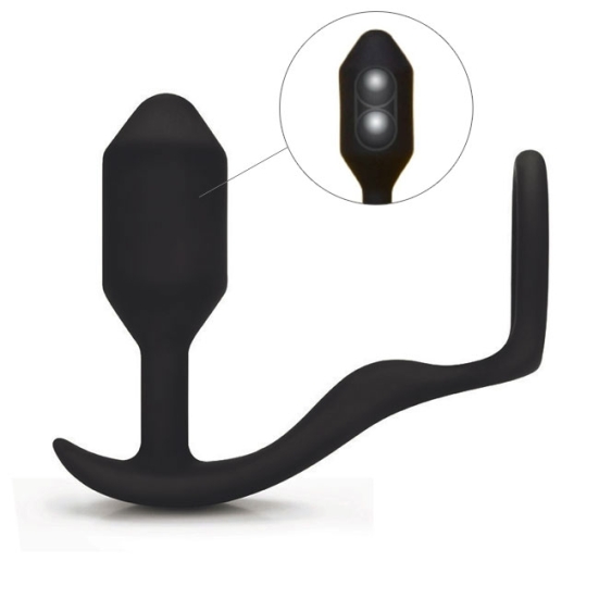 Пробка с кольцом b-Vibe Snug &amp; Tug