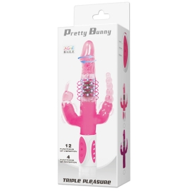 Вибратор Pretty Bunny Triple Pleasure